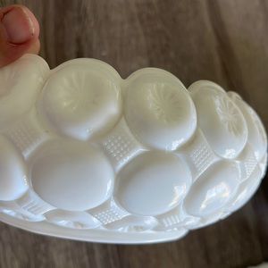 Vintage Milk Glass Bowl